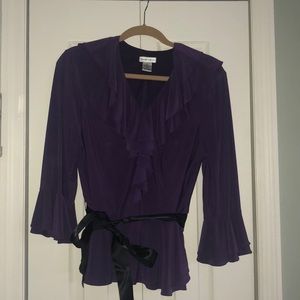 Purple/Plum Dressy Blouse